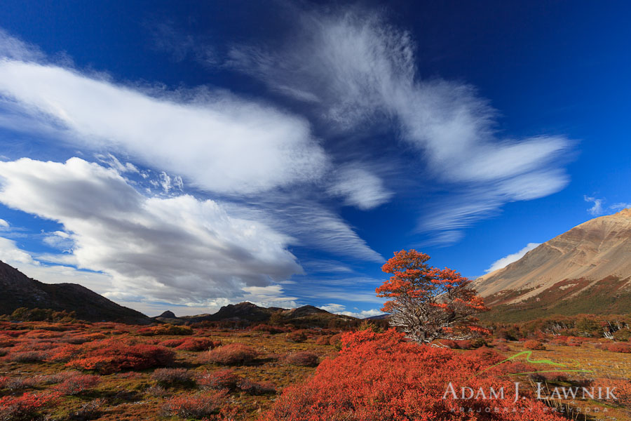 Chmury Patagonii